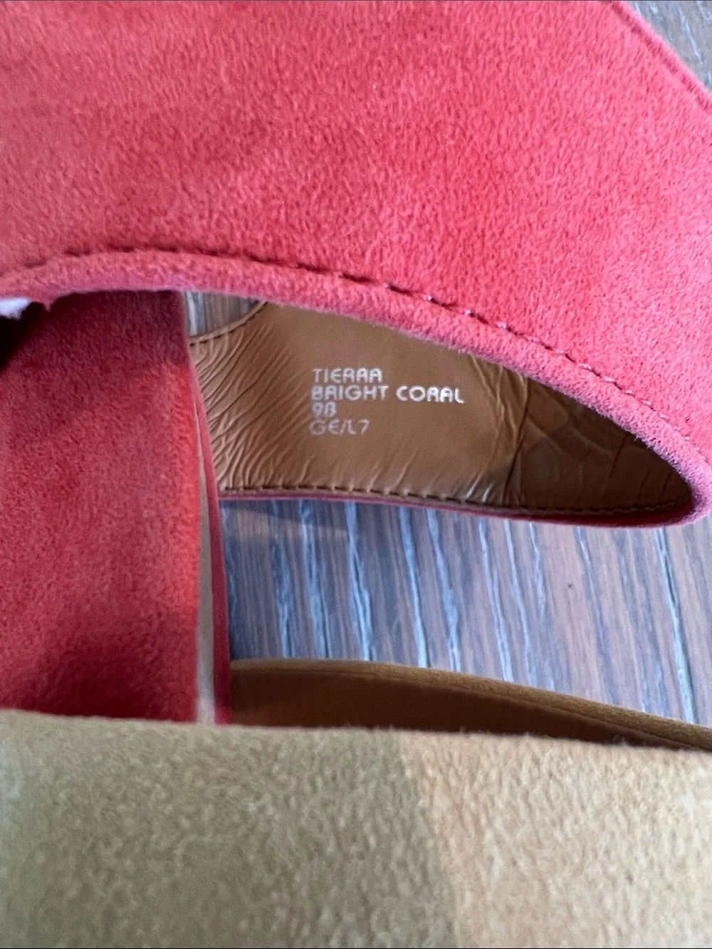 Colorblock Suede Leather Strap Sandals